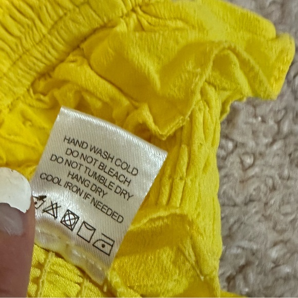 Lovers + Friends Carrie Top Neon Yellow size small - Picture 9 of 10